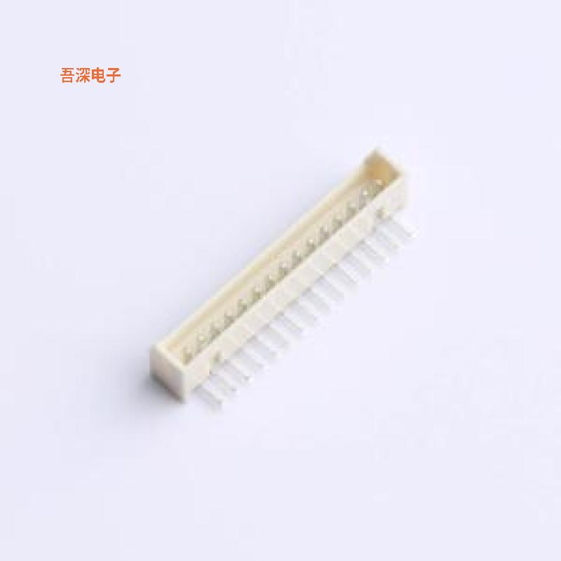 A125F1W1-2W15P41 |线对板针座MX1.25 1x15P 弯插