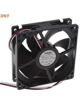 09225SA-12P-ET-D0 |12VDCFAN AXIAL 92X25MM 12VDC WIRE