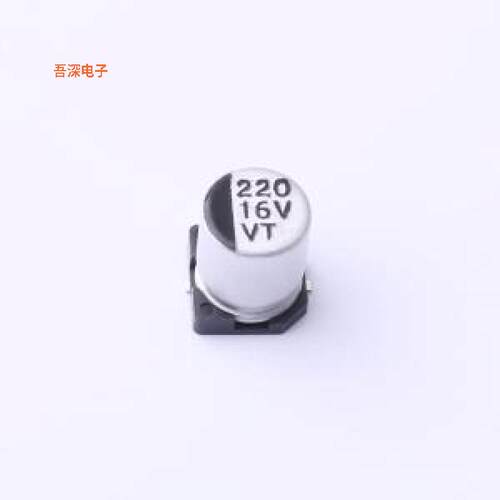 VT1C221M0607 |原装SMD,D6.3xL7.7mm型铝电解电容