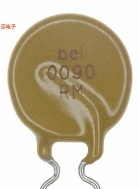 0ZRM0090FF1E|聚合物PTC RESET FUSE 120V 900MA RADIA