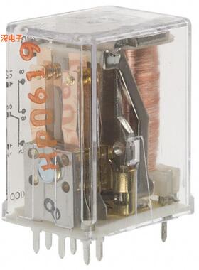 R10-R2X2-V185|通孔RELAY GEN PURPOSE DPDT 5A 12