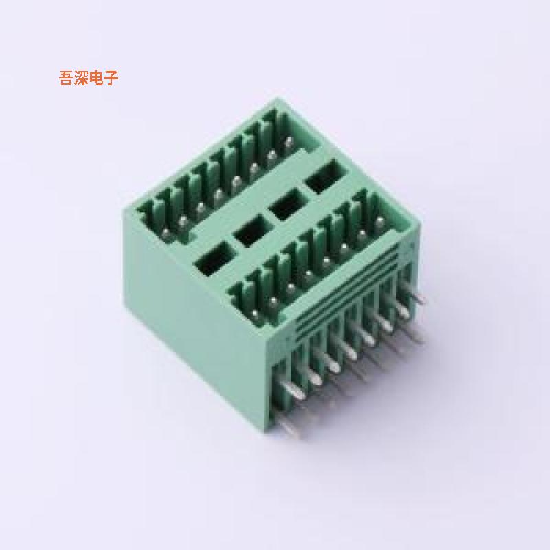 DB2ERH-2.5-2*8P-GN |原装弯插,P=2.5mm插拔式接线