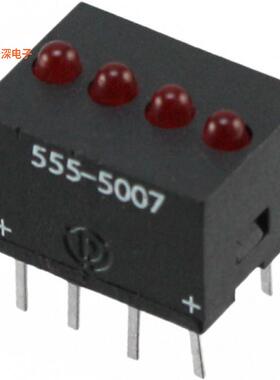 5555007F|红色（x 4） CBI 2MM QUAD RED T