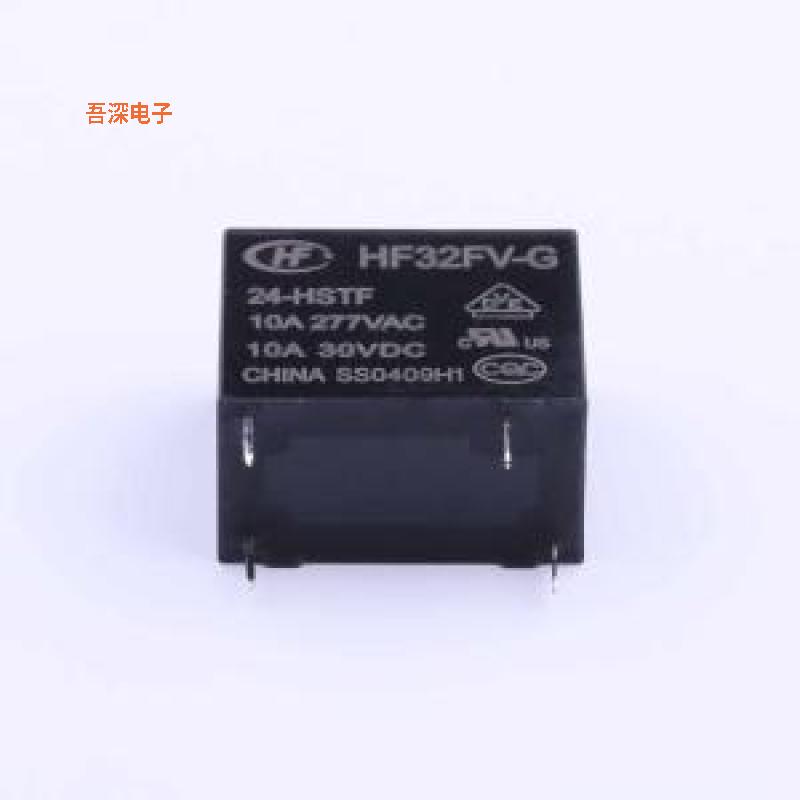 HF32FV-G/24-HSTF |原装插件,10.2x18.4mm功率继电器