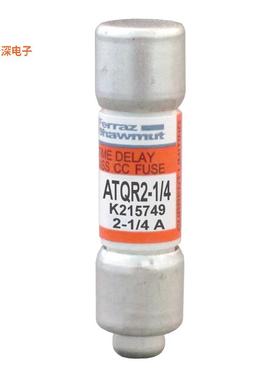 ATQR2-1/4 |需要支座FUSE; TIME-DELAY; CLASS CC; 200K