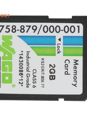 758-879/000-001 |SDMEMORY CARD SD 2GB SLC