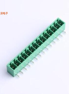 MX15EDGRC-3.81-14P-GN01-Cu-A 原装|正品弯插,P=3.81mm