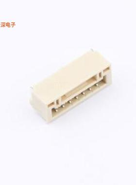 ZX-GH1.25-7PWT |线对板针座1x7P 间距:1.25mm 卧贴 系列:GH