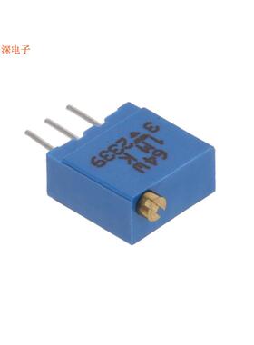 M64W105KB40 |1 MOhmsTRIMMER 1M OHM 0.063W PC PIN TOP