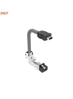 DRPC61A005A40 |圆形线缆CABLE, CAT6A, INDUSTRIAL RJ45, 9