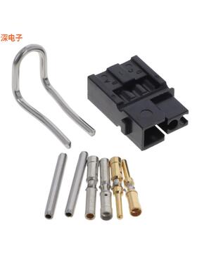 441G1 |单极CONN PLUG 4POS IN-LINE CRIMP