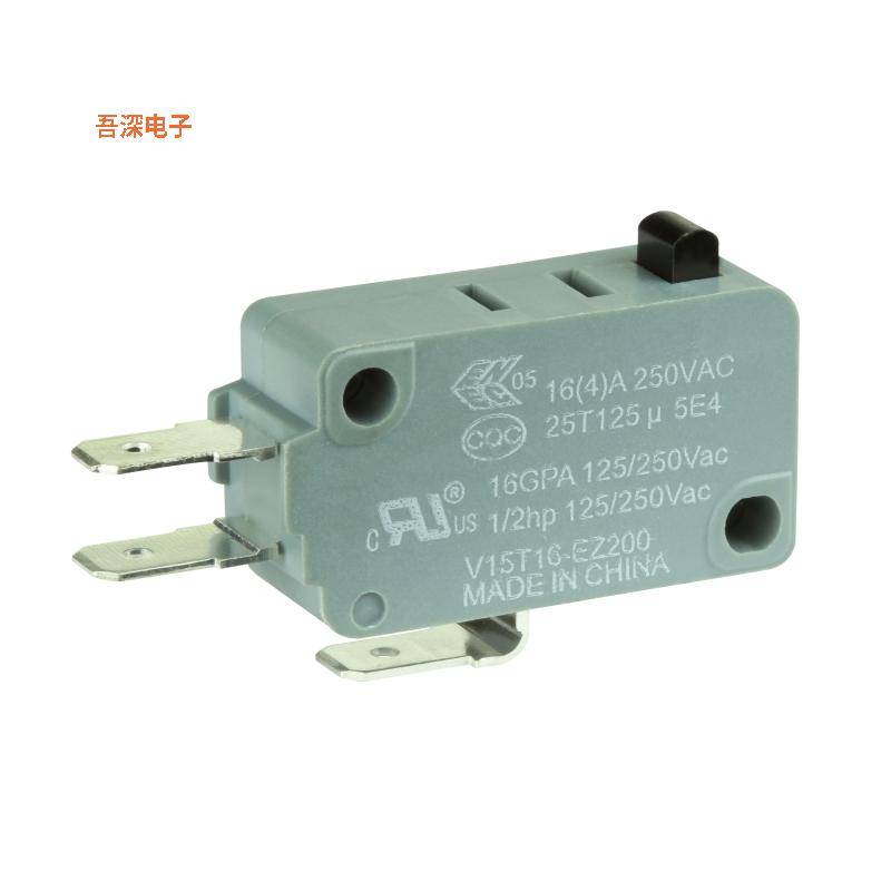 V15T16-EZ200 |SPDTSWITCH SNAP ACTION SPDT 16A 125V