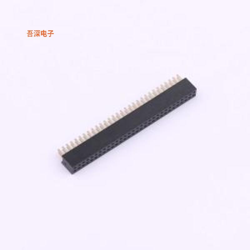 HC-PM127-4.3H-2x30PZ |原装插件,P=1.27mm排母