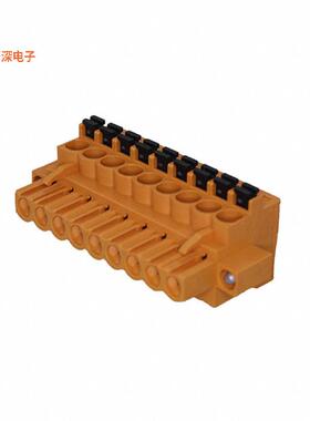 1002160000 |插头，母插口TERM BLOCK PLUG 9POS 5.08MM