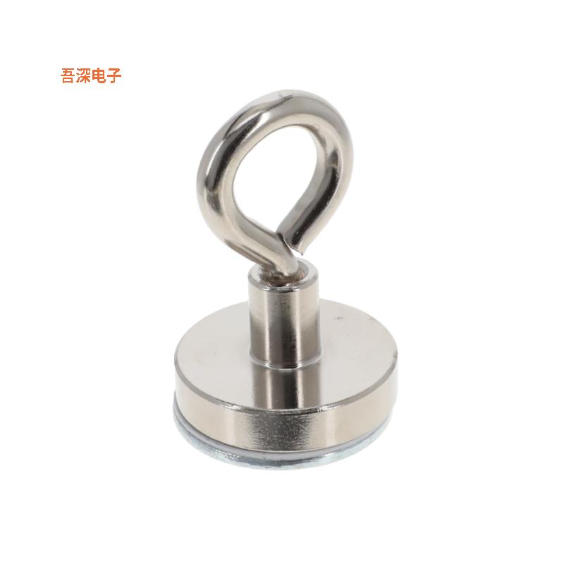 E1044/NEO |圆柱形NDFEB SHALLOW POT 32X7MM M6 W/EY