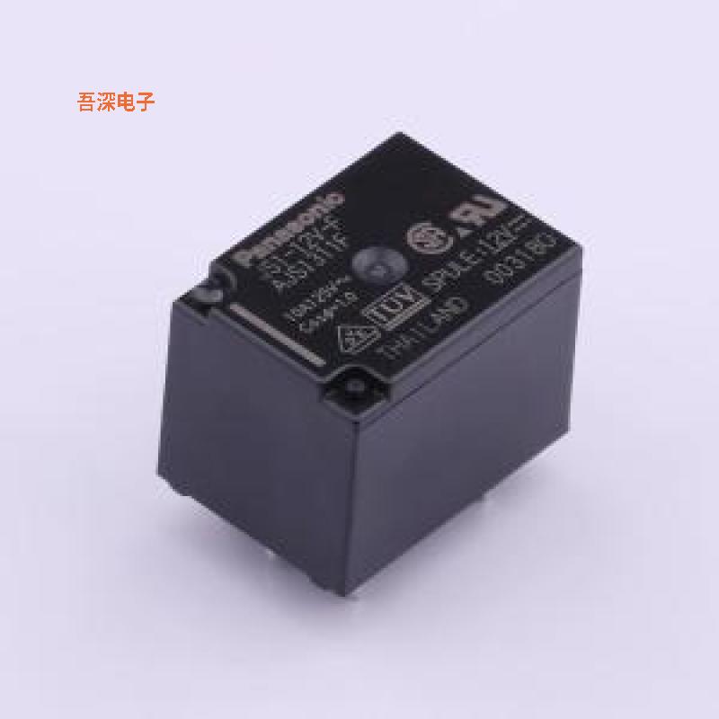 JS1-12V-F |原装插件,16x22mm功率继电器