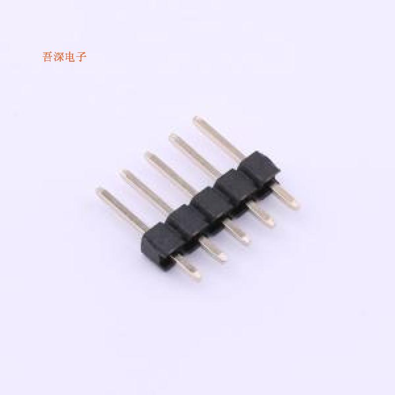 CS-1109-1x5 (11.6) |排针 PBT/黑排针插件,P=2.54mm