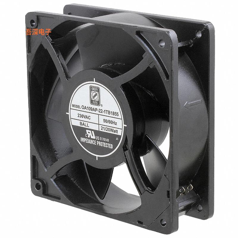 OA109AP-22-1TB1855 |230VACFAN AXIAL 119.5X38.5MM 230VAC