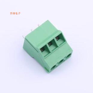 JL504 一字螺丝螺钉式 接线插件 P=5.08m 50803G01