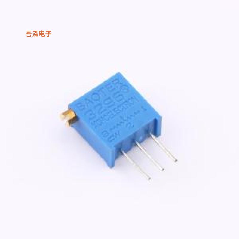 3296X-202 |高性价比可调/电位器插件-3P,9.5x4.8mm