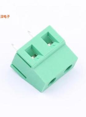 MX128-7.62-02P-GN01-Cu-Y-A |原装插件,P=7.62mm螺钉式接线