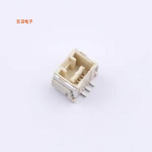 GH1.5-3PLT |线对板针座1x3P 间距:1.5mm 立贴 带扣系列:GH