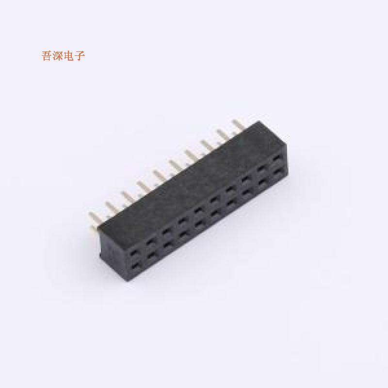 2005FV-2x10P |排母排母2.0mm双排  2x10P 直插方孔