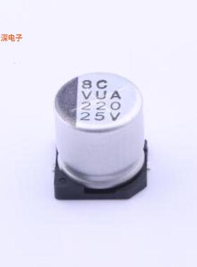 VUA221M1ETR-1010L |原装SMD,D10xL10mm贴片型铝电解