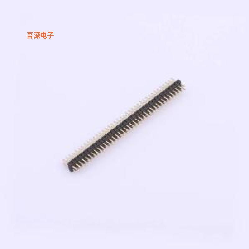 X1321WV-2x38J-C30D23 |排针上针C3.0 下针2.3mm,6T料,Au足1u