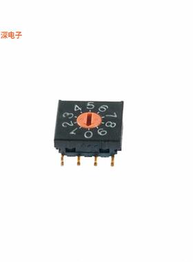 FR02FR10P-S |BCDSWITCH ROTARY DIP BCD 0.1A 5V