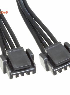 0451110400 |原装全新MICROLOCK PLUS CABLE BLACK 4 CKT