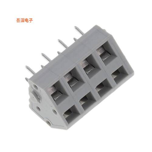 TBL007A-508-04GY|原装全新TERMINAL BLOCK, SCREWLESS, 5.08
