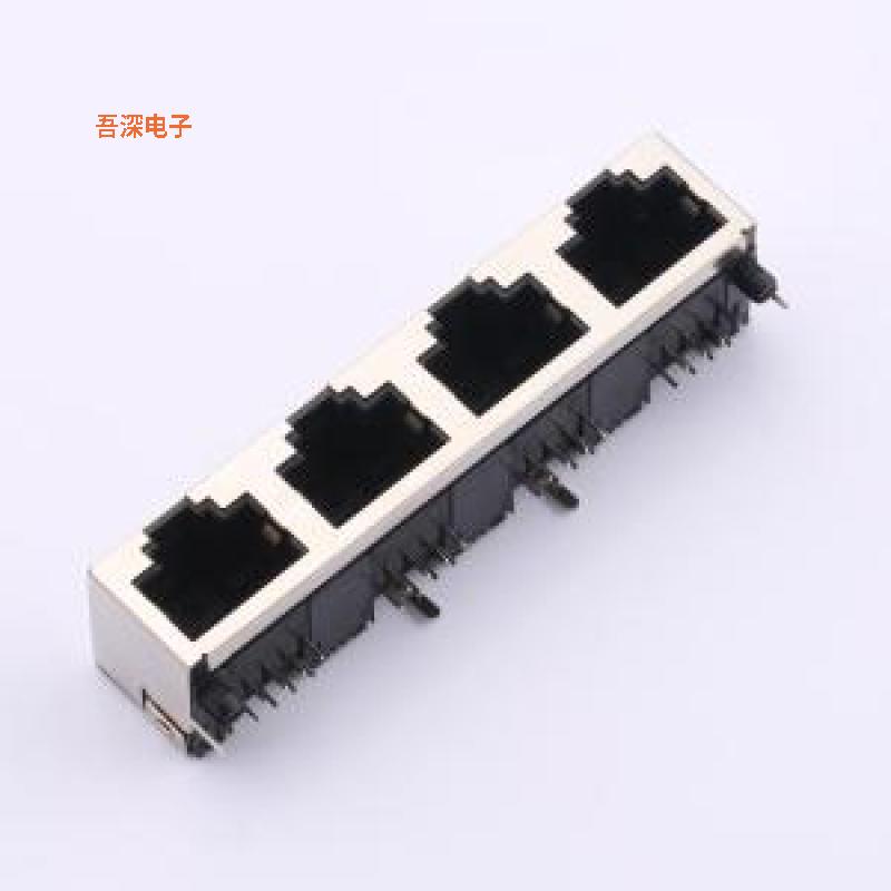 HC-RJ45-5JA-4-4 |原装插件以太网(RJ45 RJ11)