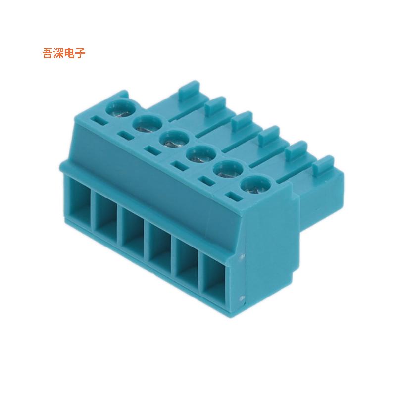 TBP03P3-350-06BE |插头，母插口TERM BLOCK PLUG 6POS 3.50MM