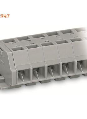 260-210 |中等TERM BLK 40POS GRAY