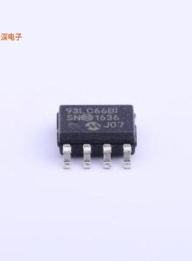 93LC66BT-I/SN |原装SOP-8IC EEPROM 4KBIT MICROWIRE 8SOIC
