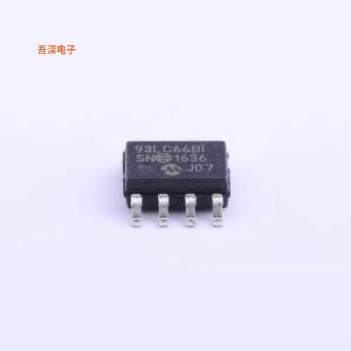 93LC66BT-I/SN |原装SOP-8IC EEPROM 4KBIT MICROWIRE 8SOI