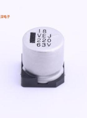 VEJ221M1JTR-1313 |原装SMD,D12.5xL13.5mm贴片型铝电解