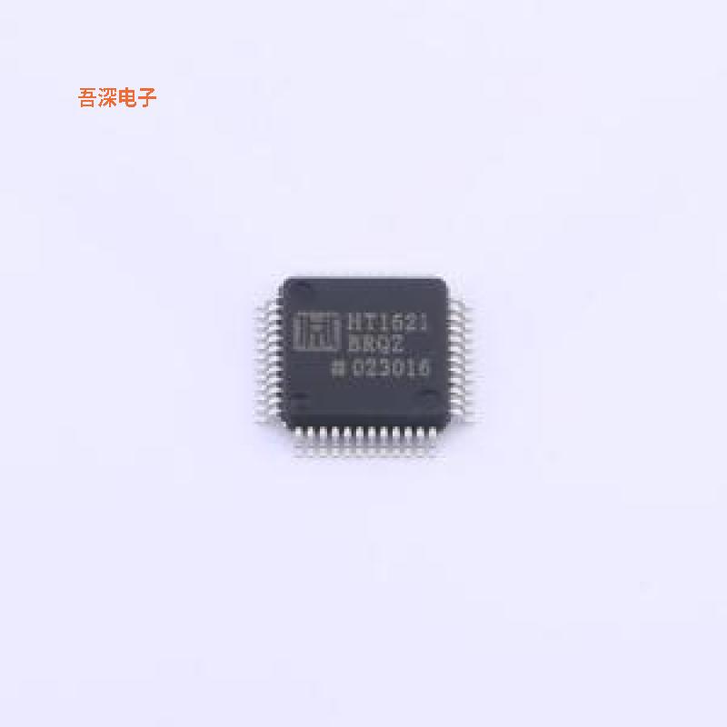 HT1621BRQZ |RAM映射32x4 多功能LCD驱动LCD驱动LQFP-48(7x7)