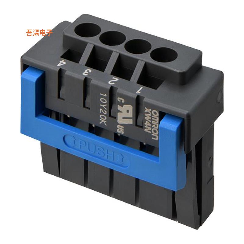 XW4N-20D1-A |插头，母插口TERM BLOCK PLUG 20POS 3.50MM
