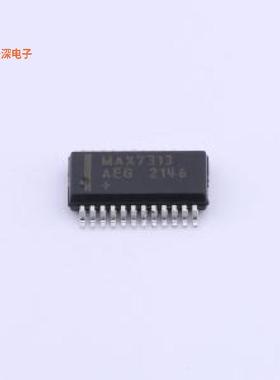 MAX7313AEG+T 原装|正品QSOP-24-150mil