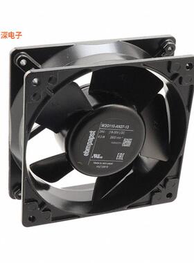 W2G110-AN27-13|24VDCFAN AXIAL 119X38MM 24VDC TER
