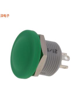 IXP5S13M |前面板安装SWITCH PB IP67 SEA GREEN ROUN