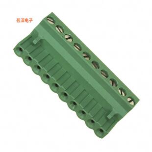 1-796640-0 |插头，母插口TERM BLOCK PLUG 10POS 5MM