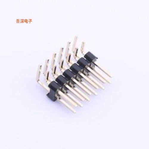 DZ254W-22-12-69 |排针排针2x6P 间距:2.54mm 方针 弯插