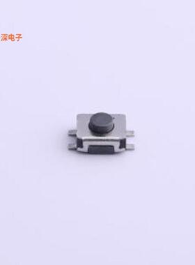 TS342A4P-WZ |四脚小龟不带柱 黑色塑胶按钮轻触SM