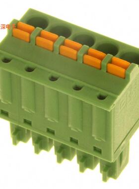 1851070 |插头，母插口TERM BLOCK PLUG 5POS 3.81MM