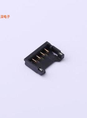 HDGC1202WR-S-4P |原装SMD,P=1.2mm,卧贴线对板针座