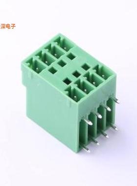 KF2EDGRH-3.81-2*4P |原装弯插,P=3.81mm插拔式接线