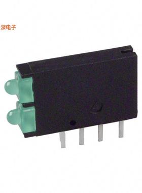 5710122F |绿色（x 2） CBI 2MM BI-LVL GREEN DIFF RA